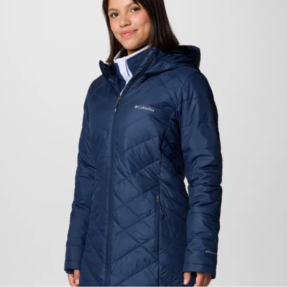 Women's Heavenly Long Hooded Winter Jacket (small) - Picture 1 of 9